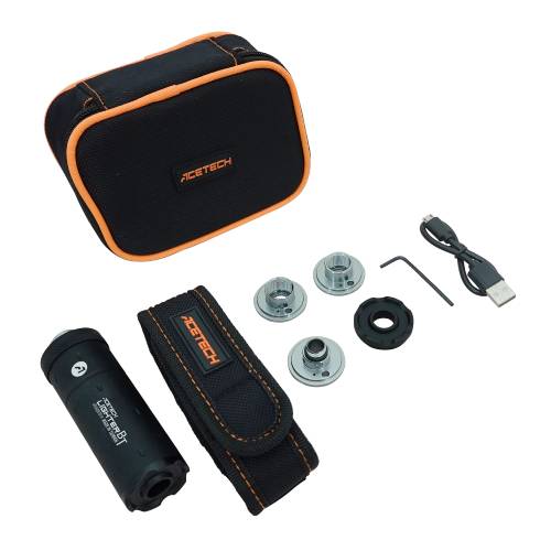 ACETECH Tracer Unit Lighter BT Concave Black – Exclusive Edition