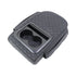 Universal Padded Armrest Add-on with Cupholders & storage (fits over existing armrest) – Black