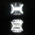 Single Contact 22LED Red Bulbs (pair)