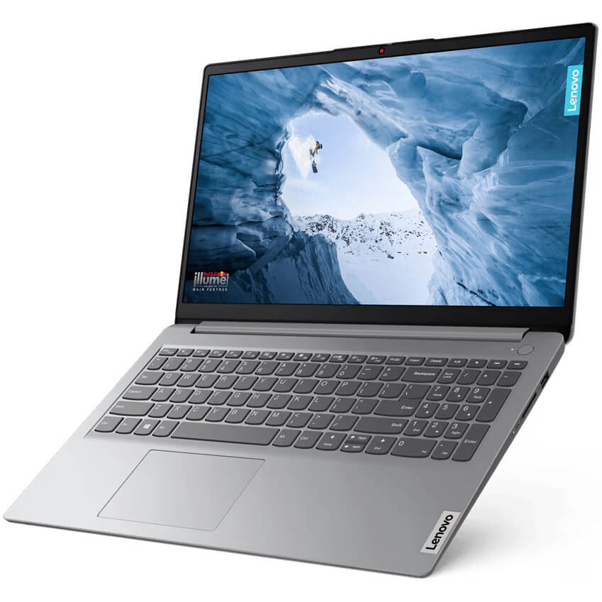 Lenovo IdeaPad1 15IAU7 / 15.6 / FHD / Grey / Intel i7-1255U / 8GB (8GB Soldered+SoDimm Free Slot) / 512GB SSD M.2 2242 PCIe NVMe / Win11 Home / 3YRCI