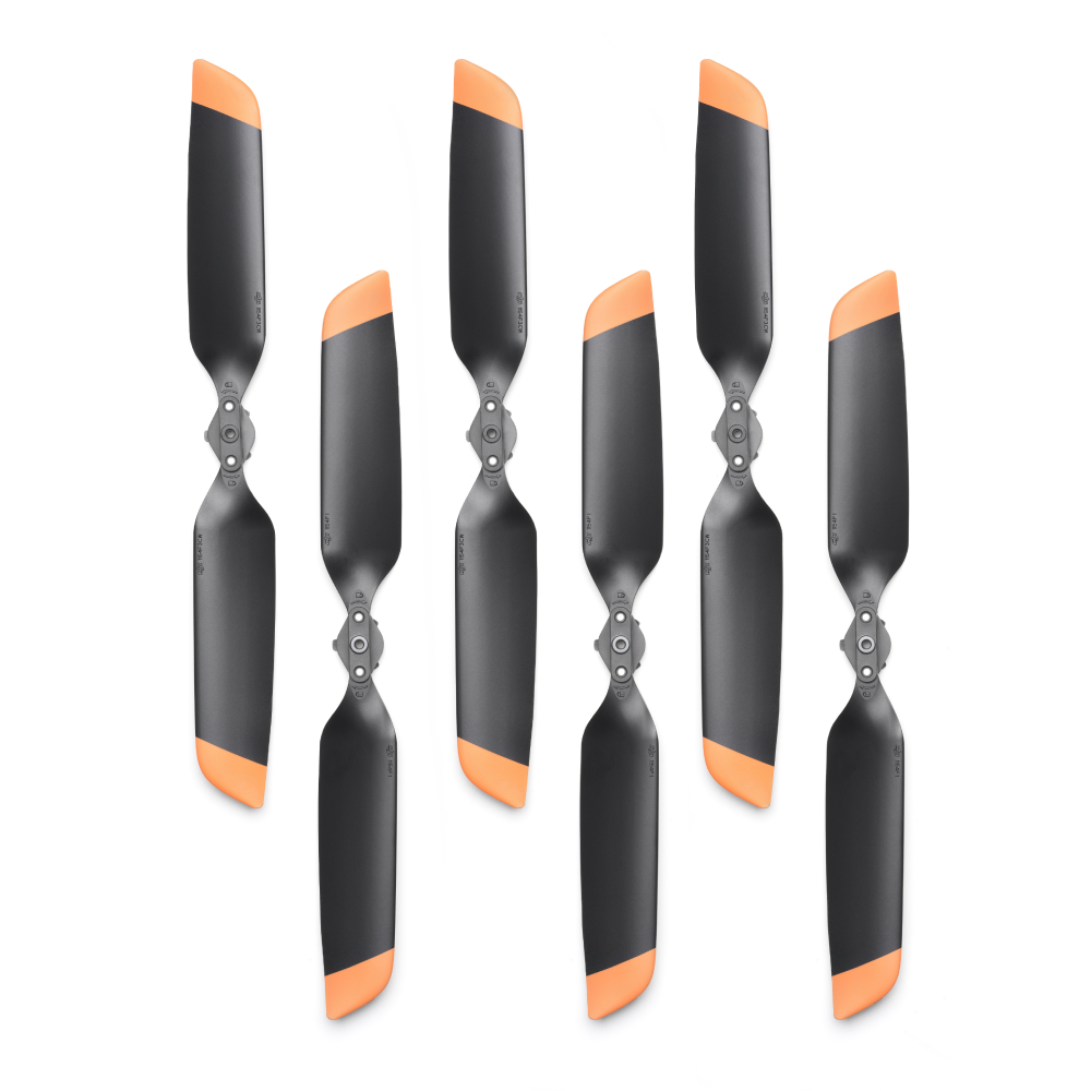 Low-noise propeller set for quieter M4 flights.