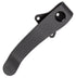 Lynch Spyderco Military Black Cerakote TI Deep Carry Clip
