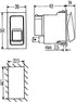 Hella-On/Off Rocker Switch (6Gm-007832-241)