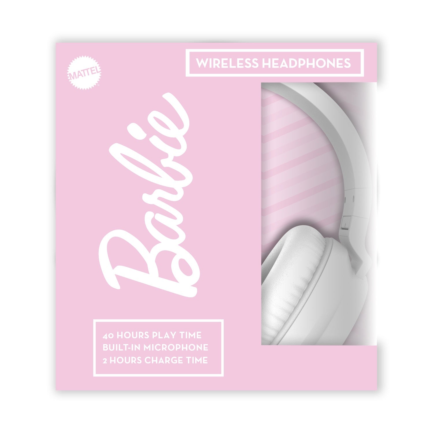 Barbie Wireless Headphones - White