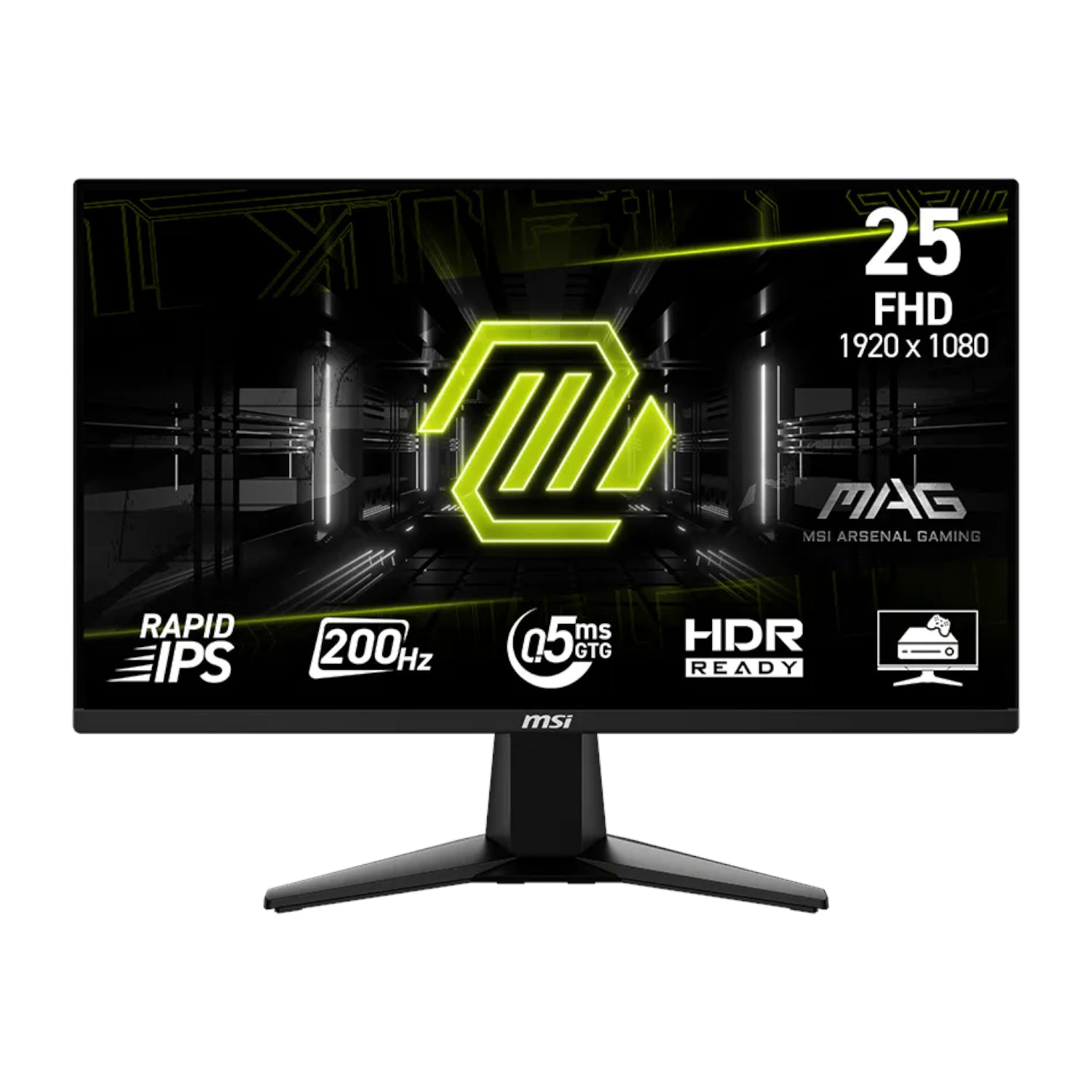 MSI MAG 255F E20 25" FHD 200Hz Rapid IPS Gaming Monitor
