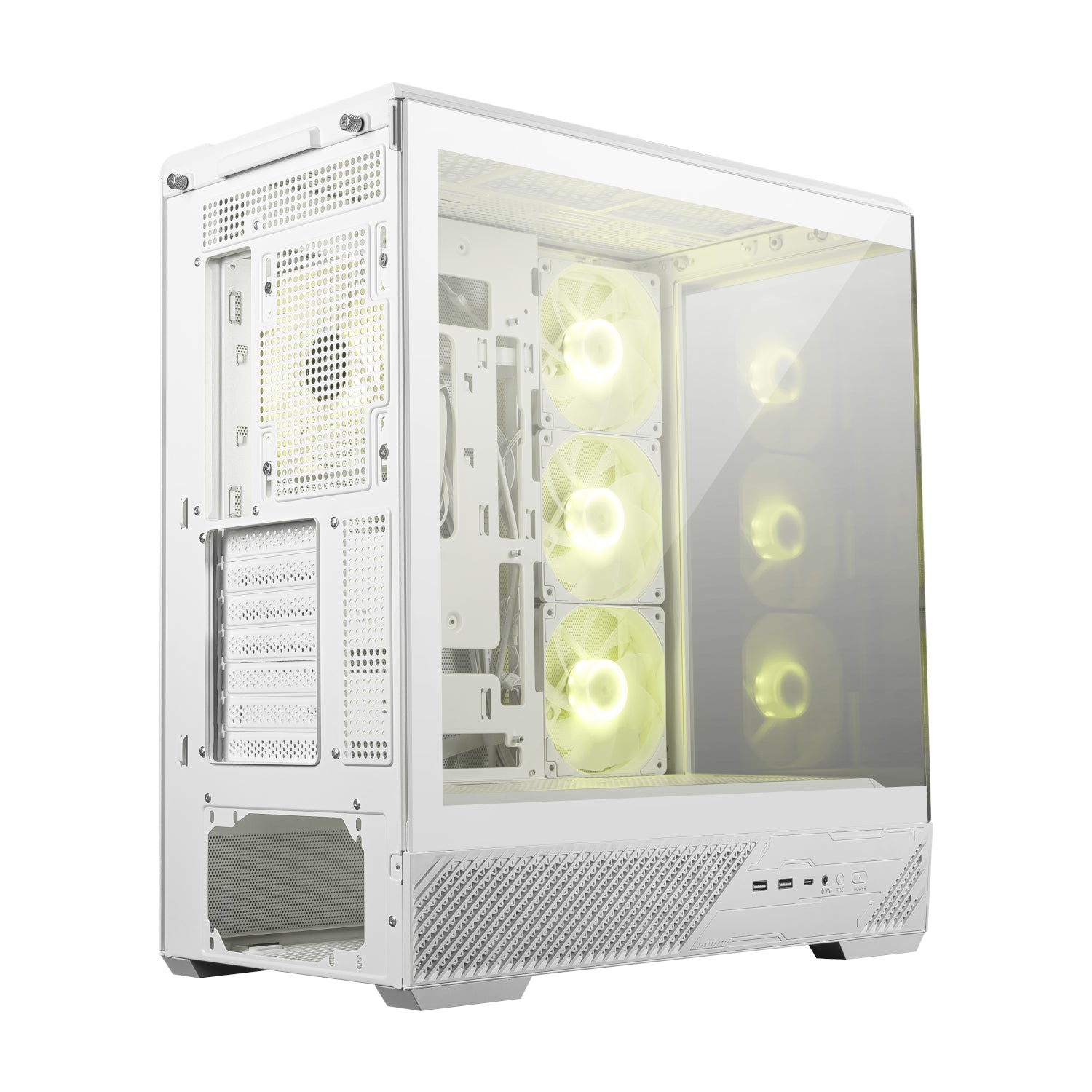 MSI MAG PANO 130R PZ ATX Gaming Chassis - White