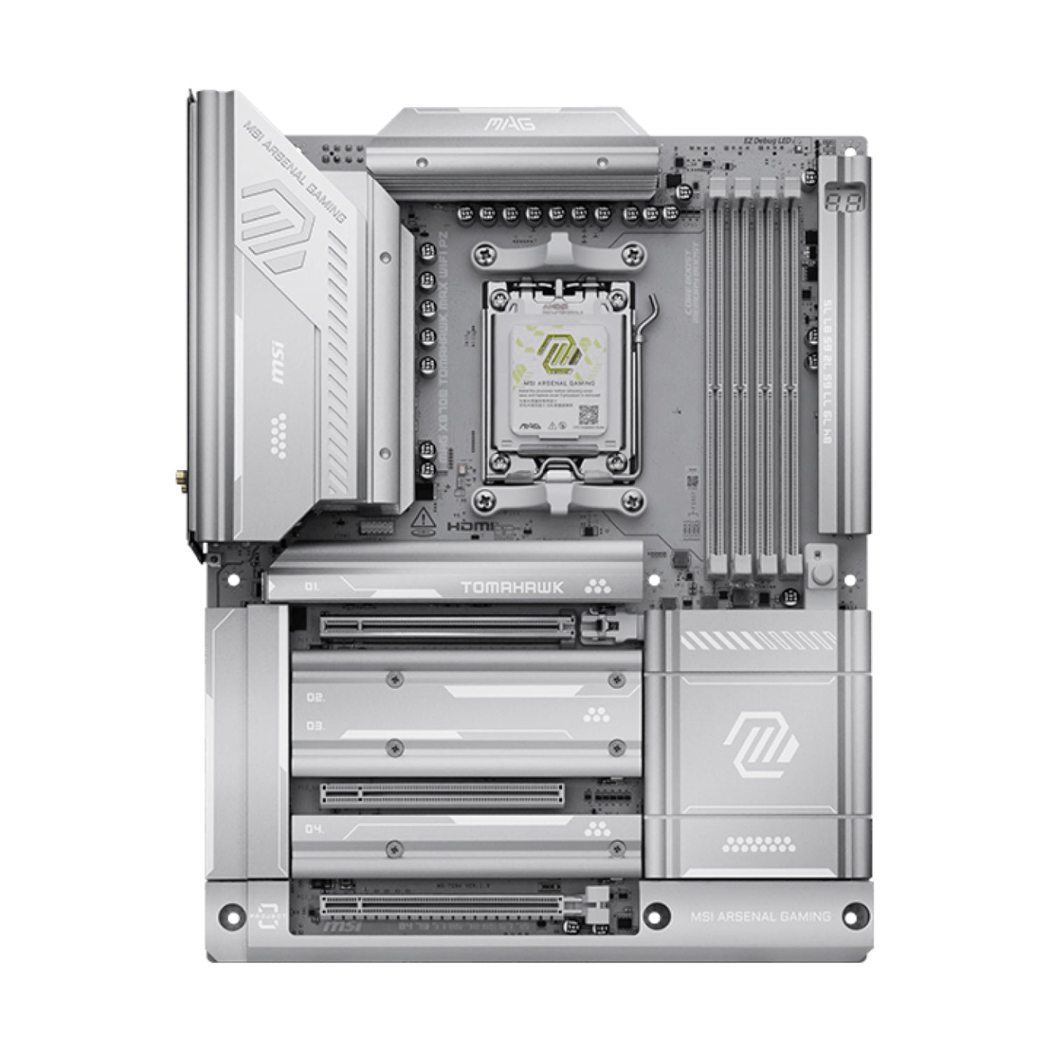 MSI MAG X870E TOMAHAWK MAX WIFI PZ AM5 ATX Motherboard