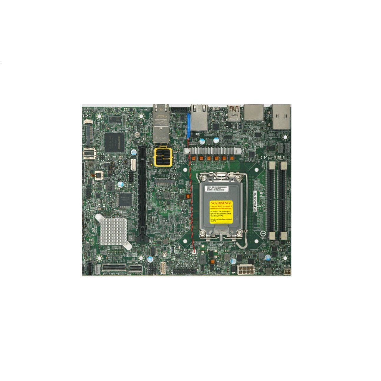 Supermicro MBD-X14SAV-TLN4F Flex ATX Embedded Motherboard Intel Core Ultra 9/7/5 Series 2 Processors DDR5 | PCIe 5.0 | Dual 10G & 2.5G LAN | M.2 | MCIO | 4X SATA | 12V DC | vPro | SKU MB-A4VTL4B