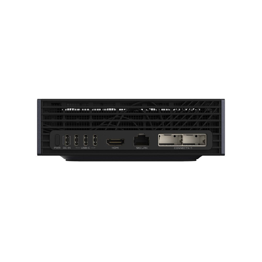 GIGABYTE AI TOP ATOM ATAGB10-9000 Personal AI Supercomputer, Arm Cortex-X295 + Cortex A725, NVIDIA Blackwell Architecture, 128GB LPDDR5X, 4TB PCIe 5.0 NVMe SSD, NVIDIA DGX OS, Black | SKU MB-ATA9000