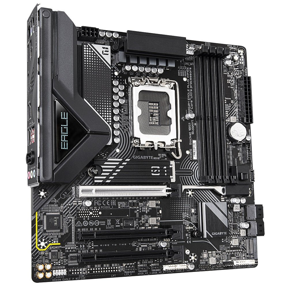 GIGABYTE B860M Eagle Plus WIFI6E Intel Core Ultra Intel B860 LGA 1851 ...