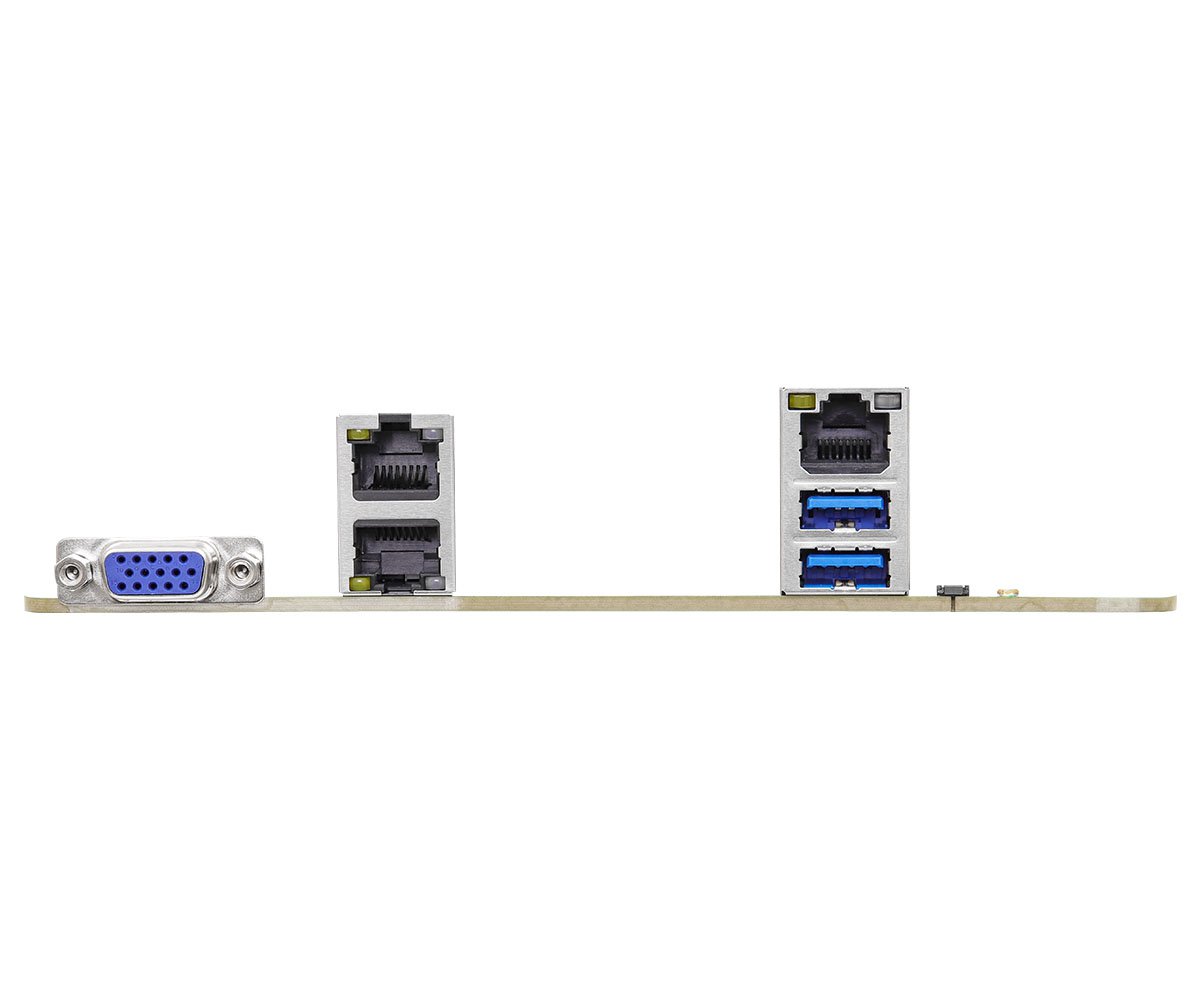 ASRock Rack EC266D2I-2T/AQC Mini-ITX Server Motherboard, Intel Xeon 6300-series, Xeon E-2400 series, and Pentium Gold G7400/G7400T processors PCIe5.0 x16 | SKU MB-E326AQC