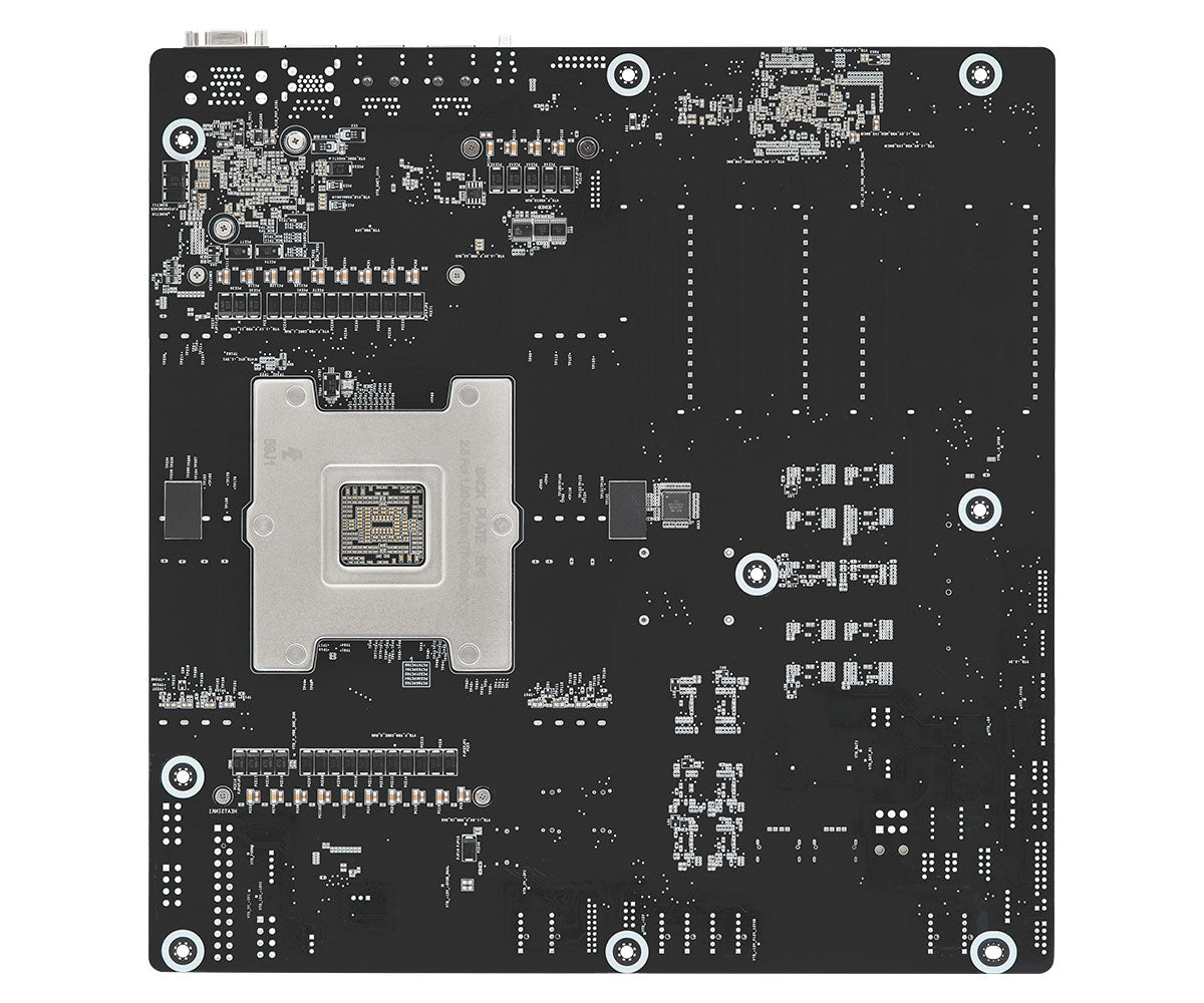 ASRock Rack TURIND8X-2T/500W Single Socket SP5 (LGA 6096) Supports AMD EPYC 9005/9004 (with AMD 3D V-Cache Technology) and 97x4 series processors DDR5 SATA 6Gb/s M.2 Motherboard | SKU MB-TUR235W