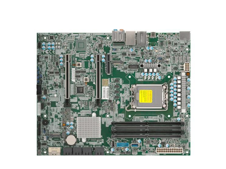 Supermicro X14SAE MBD-X14SAE-B W880 ATX Motherboard, Intel Core Ultra 9/7/5 Series Processors LGA1851 Socket V1, DDR5-5600MHz, 128GB Max, PCIe 5.0 | SKU MB-X14SAEB