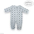 M/C Quilted Grower Grey & Rainbow
