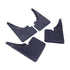 Dunlop Rubber Mudflaps for VW Jetta Mk1