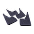 Dunlop Rubber Mudflaps for BMW E30 (Chrome Bumper)