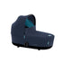 MIOS GEN 3 Chrome Frame with Nautical Seat Pack + Midnight Blue Carry Cot