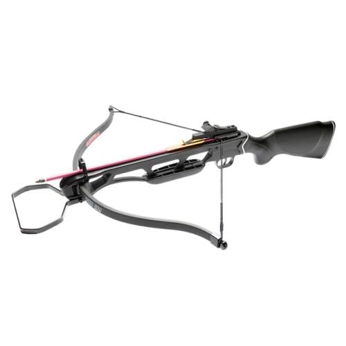 Man Kung 150LB Recurve Crossbow Black - MK-150A1PB