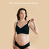 MomCozy Nursing Bra - Black