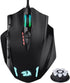 Redragon M908 IMPACT MMO Gaming Mouse up to 12,400 DPI High Precision Mouse for PC, 18 Programmable Buttons, Weight Tuning Cartridge, 12 Side Buttons, 5 programmable user profiles, 16.8 Million Customizing LED Color Option | SKU MOS-M908