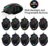 Redragon M908 IMPACT MMO Gaming Mouse up to 12,400 DPI High Precision Mouse for PC, 18 Programmable Buttons, Weight Tuning Cartridge, 12 Side Buttons, 5 programmable user profiles, 16.8 Million Customizing LED Color Option | SKU MOS-M908