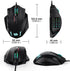 Redragon M908 IMPACT MMO Gaming Mouse up to 12,400 DPI High Precision Mouse for PC, 18 Programmable Buttons, Weight Tuning Cartridge, 12 Side Buttons, 5 programmable user profiles, 16.8 Million Customizing LED Color Option | SKU MOS-M908