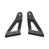 Upper Windshield Roof 52 INCH Curved LED Light Bar Mounting Brackets