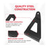 Curved Light Bar Upper Windshield Mount Brackets