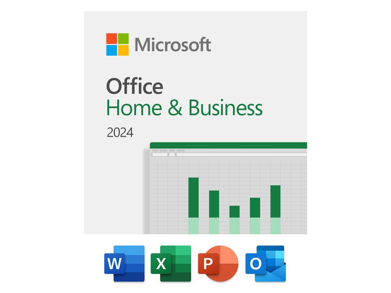 Microsoft Office Home & Business 2024, One time purchase, 1 Device, Windows 10/11, MacOS-EP2-06638 | SKU MSEP206638