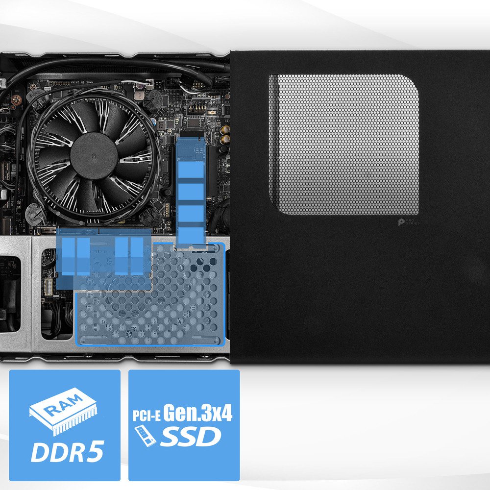 MSI PRO DP21 PRODP2113M877 Intel Core i7-13700, UHD 770, 16GB Memory, 500GB SSD, WiFi 6 AX211 Desktop (13M-877US) | SKU MSI-PRO877