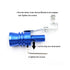 Exhaust Pipe Whistler – Anodized Blue Design