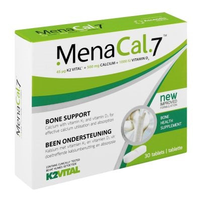 Ascendis Health MenaCal.7™ | Synergistic Calcium, Vitamin | 30 Tablets