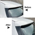 Merc W177 Hatchback (19-On) Gloss Black Plastic Roof Spoiler Extension