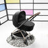 MIOS GEN 3 Chrome Frame with Nautical Blue Seat Pack & Black Lite Carry Cot S