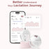 MomCozy M5 Double Breast Pump Red