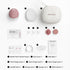 MomCozy M9 Single Breast Pump Red