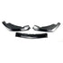 Mustang (18-23) GT500 Style 3-Piece Gloss Black Front Lip Spoiler
