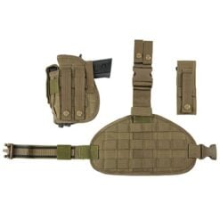 NC STAR MOLLE DROP LEG HOLSTER TAN CVDHOL2956T
