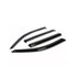 Gloss Black Windshields for VW Amarok 2010+ (set of 4)