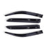 Gloss Black Windshields for Toyota Fortuner 2016 (Front & Rear)