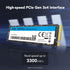 Lexar NM610 PRO LNM610P500G-HNNNU 500GB M.2 2280 PCIe Gen3x4 NVMe Internal Solid State Drive, Up to 3300/1700 MB/s Read/Write, Compatible with PC and laptop, Bulk | SKU NM610500GB