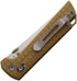 North Mountain Blade Chop 2 Crossbar Lock Tan 2418TANG5