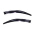 Matt Black Windshields for Toyota Hilux Double Cab 2011-2015 (Front only)