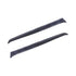 Matt Black Windshields for VW Amarok 2010+ (Rears)