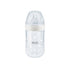 NUK Temperature Control Nature Sense Bottle with Silicone Teat 260ml Medium Hole - Bubbles