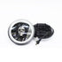 7″ Multi-colour LED Headlight with Skull Design (pair)