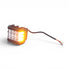 Universal Square 12 LED 36w Spotlight with Amber Indicator – 4×3″ (Each)
