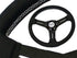 Twin spoke Black Steering Wheel 330mm