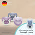 NUK First Choice Classic Day&Night 2 pack - Purple/Star