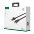 UGREEN NW102 Cat6 U/UTP Flat Ethernet Cable 15m - Black